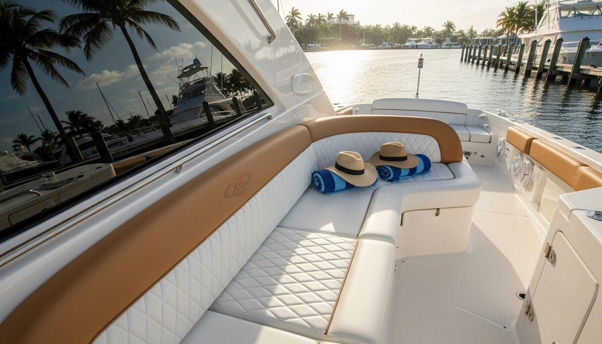 Top Boat Upholstery Material Ideas for a More Luxurious Marine Interior